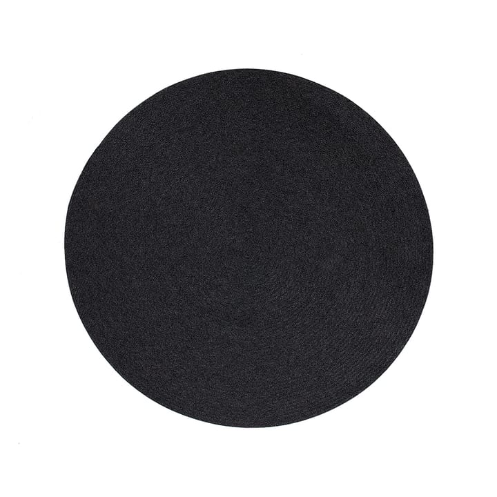 Circle rug round - Dark grey, Ø140cm - Cane-line