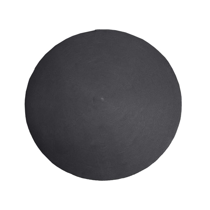 Circle rug round - Dark grey, Ø200cm - Cane-line