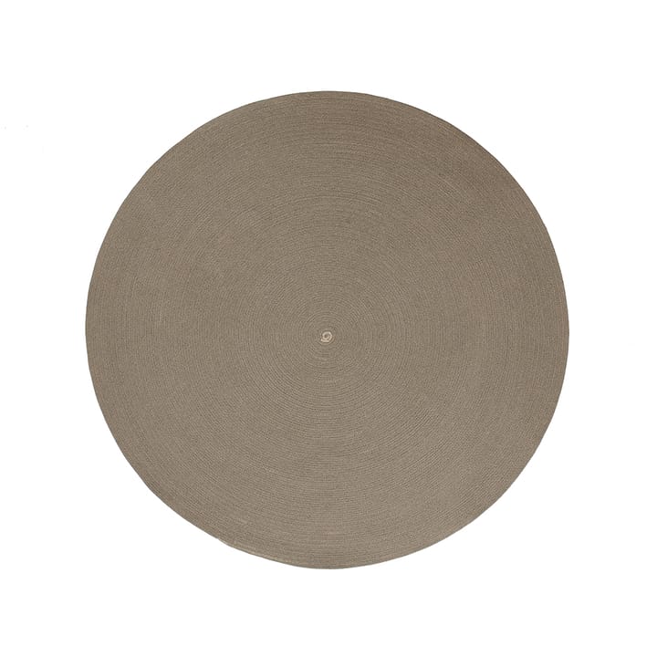 Circle rug round - Taupe, Ø140cm, 140 cm - Cane-line