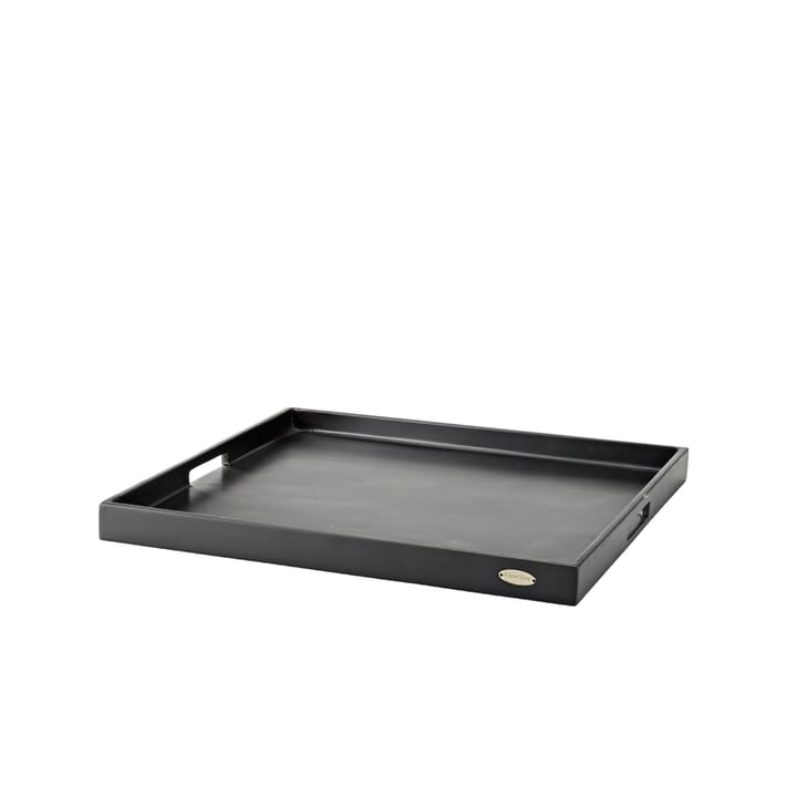 Club tray - Black, square - Cane-line