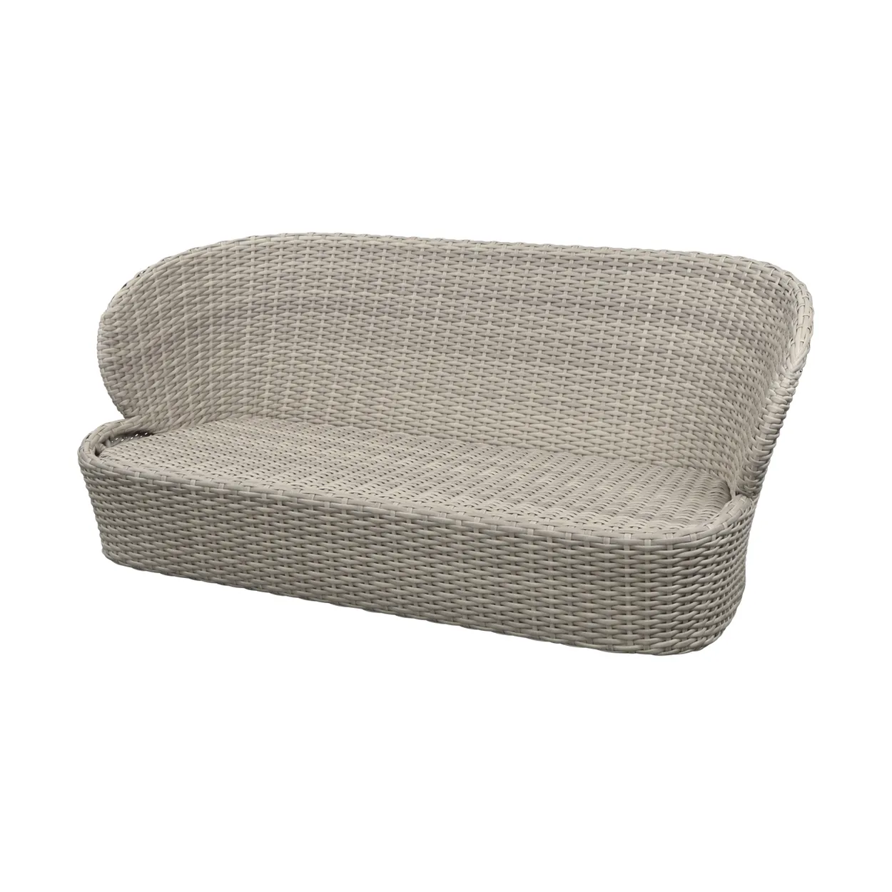Cane-line Coast 2,5 seat sofa Sand (Flat Weave) | Scandinavian Design | Beige