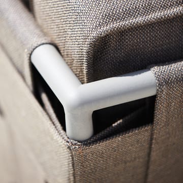 Conic modular sofa - Cane-Line airtouch light grey-single-incl. cushions - Cane-line