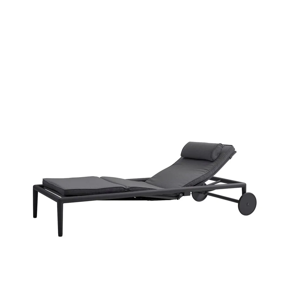 Cane-line Conic sun lounger Grey | Scandinavian Design | Grey