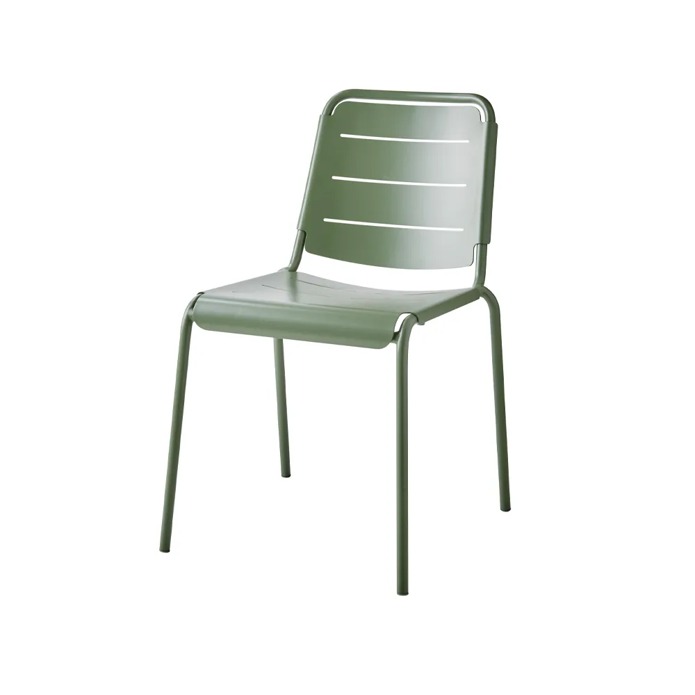 Cane-line Copenhagen City chair Olive green | Scandinavian Design | Garden chairs | Green
