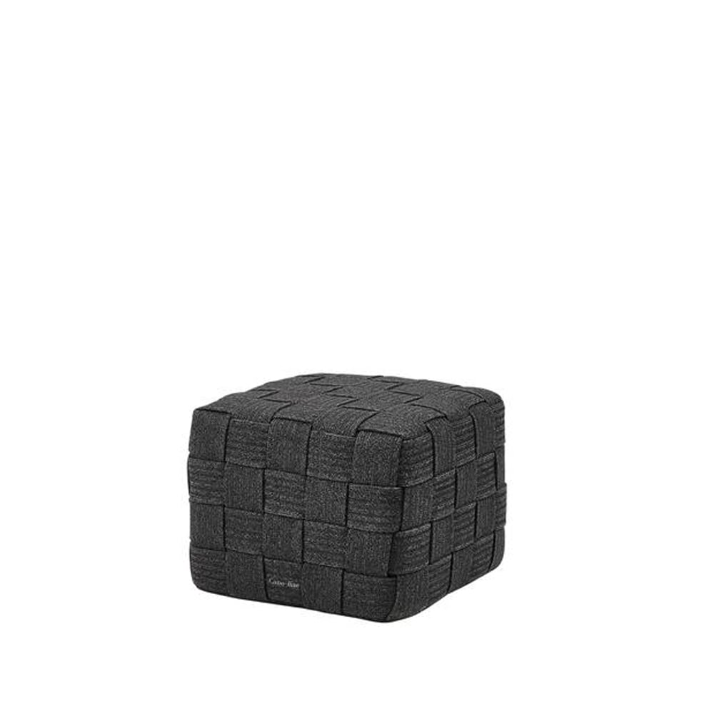 Cane-line Cube stool Dark grey | Scandinavian Design | Grey