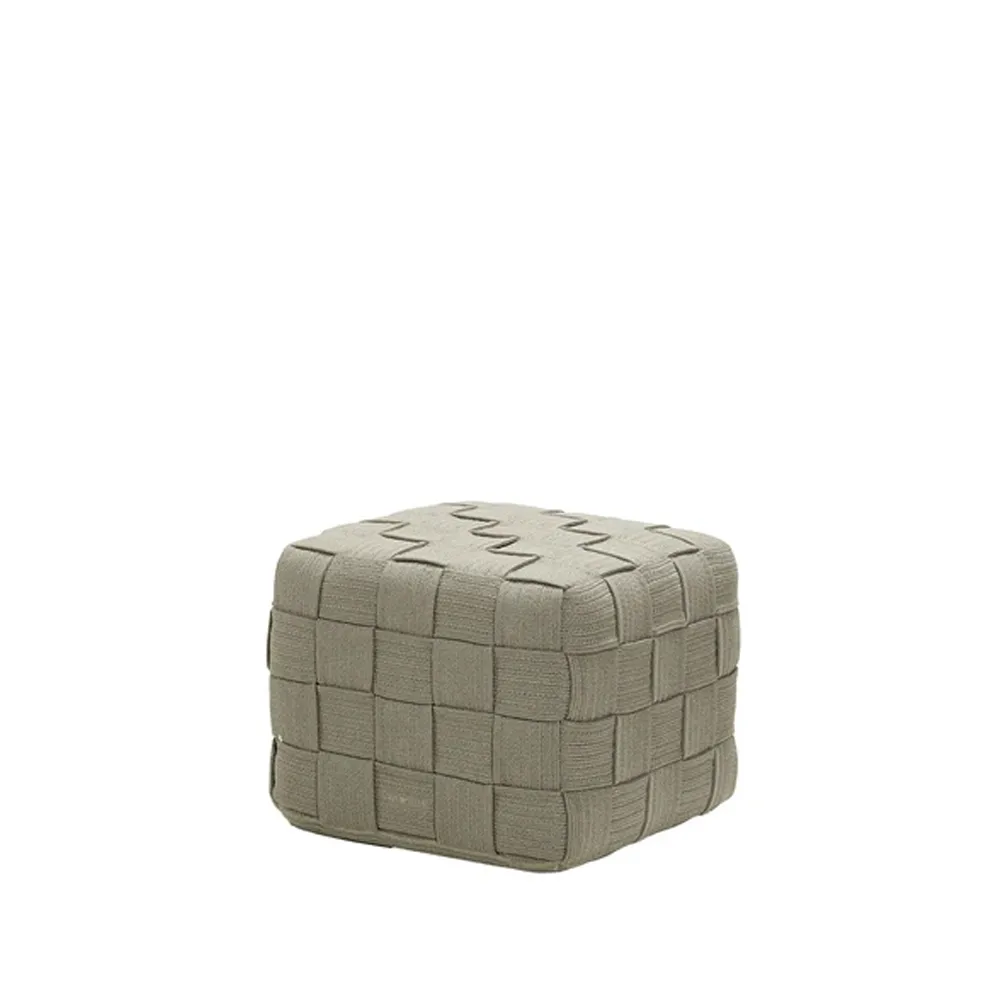 Cane-line Cube stool Taupe | Scandinavian Design | Beige