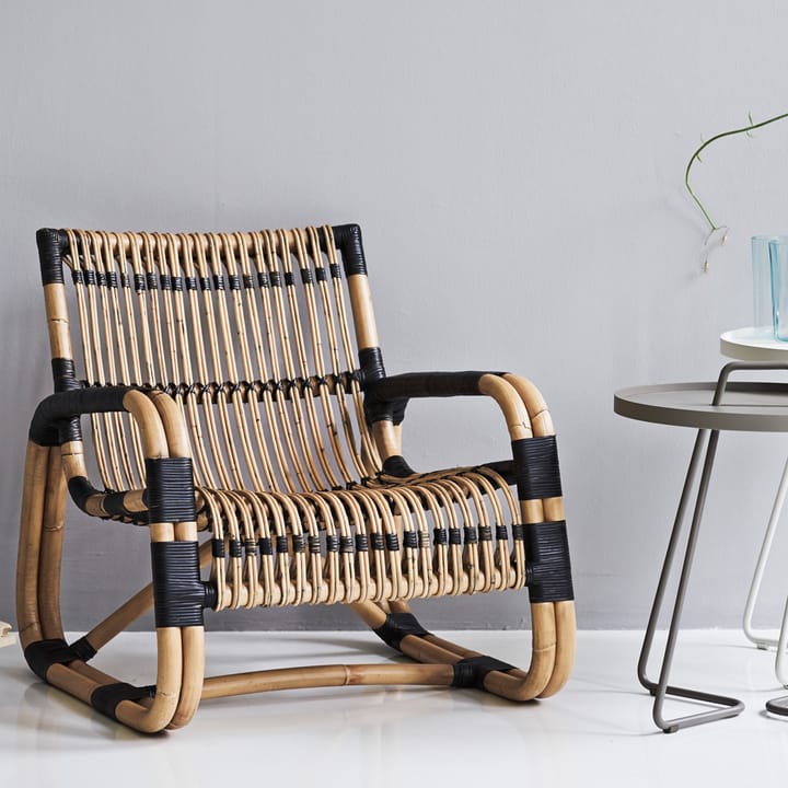 Curve armchair, Lava grey Cane-line