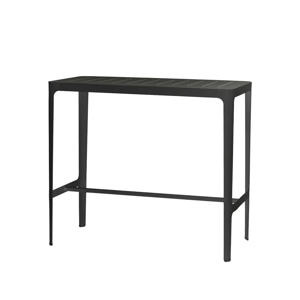 Cut bar table, Black Cane-line