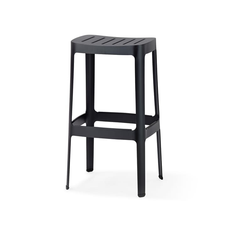 Cut barstool - Black - Cane-line