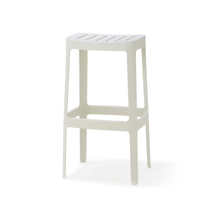 Cut barstool - White - Cane-line