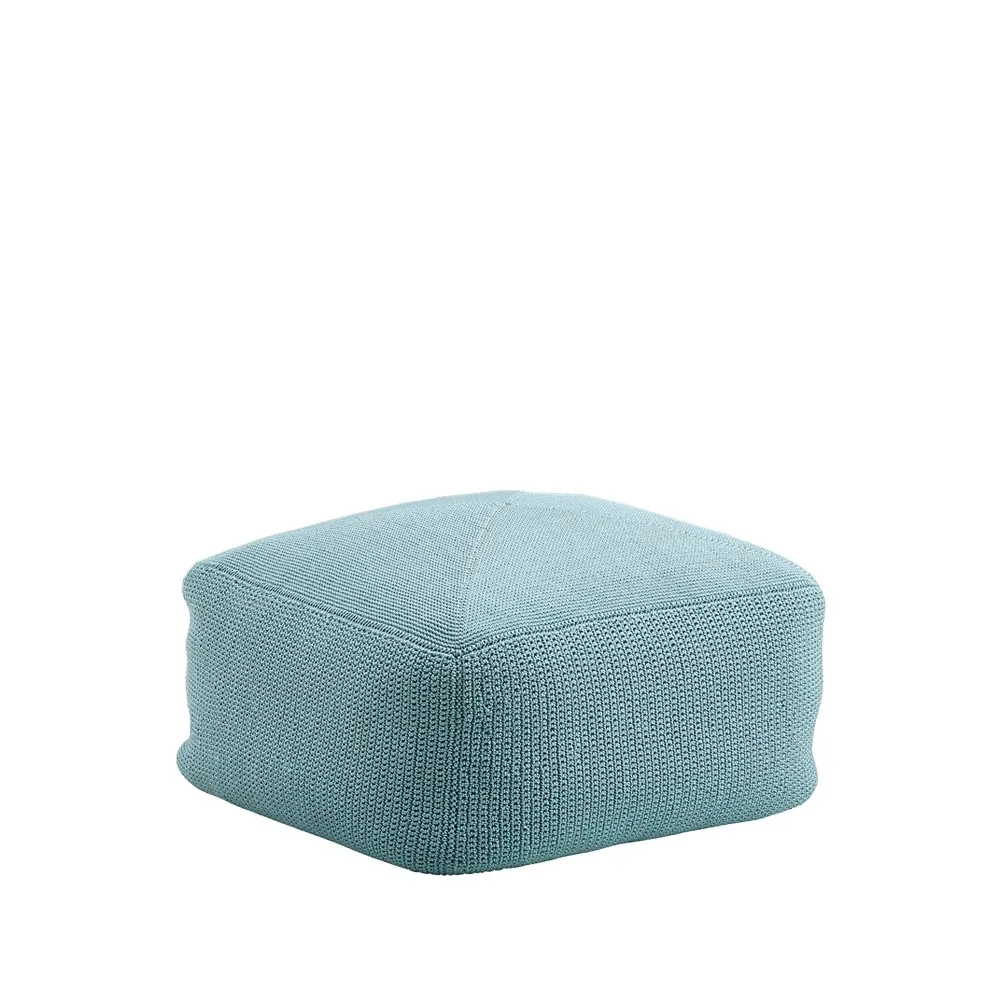 Cane-line Divine pouf Turquoise | Scandinavian Design | Turquoise