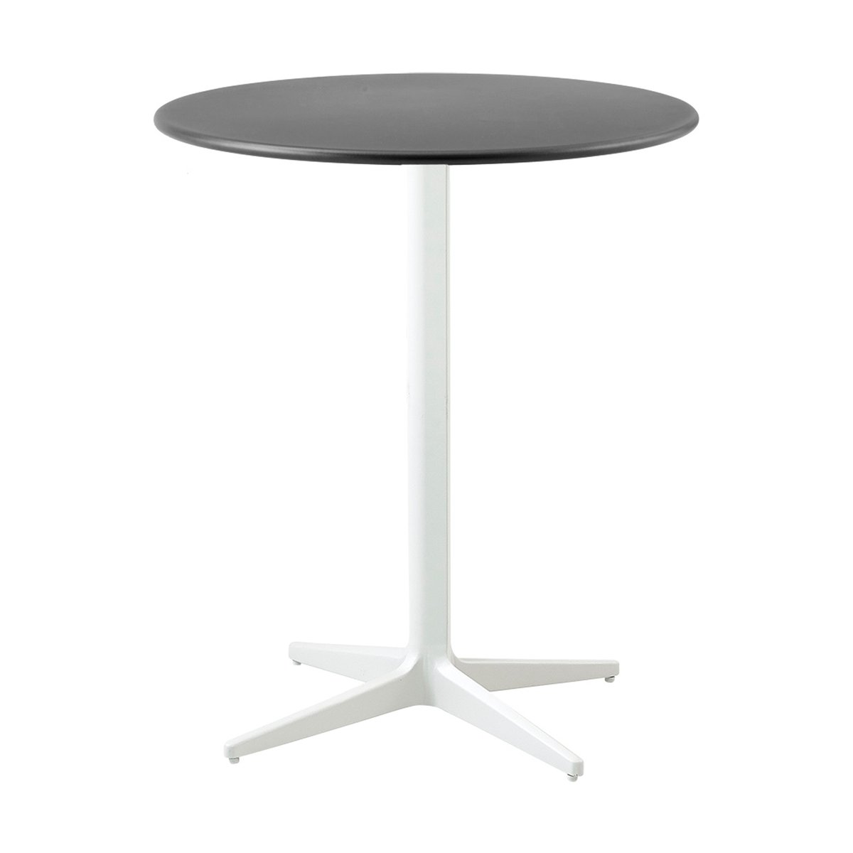 Cane-line Drop coffee table o60 cm Lava grey-white | Scandinavian Design | Garden tables | Grey
