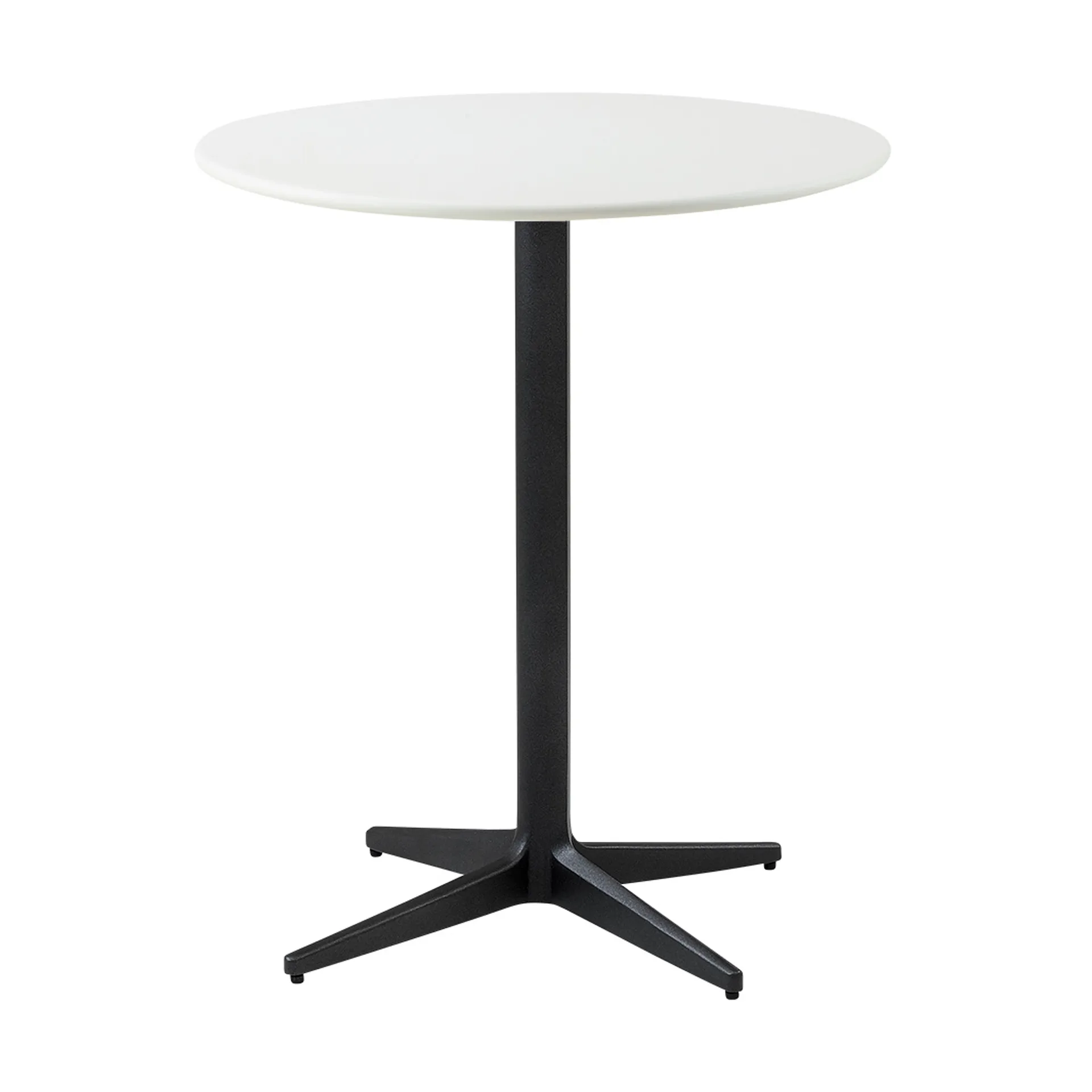 Drop coffee table Ø60 cm, White-lava grey Cane-line