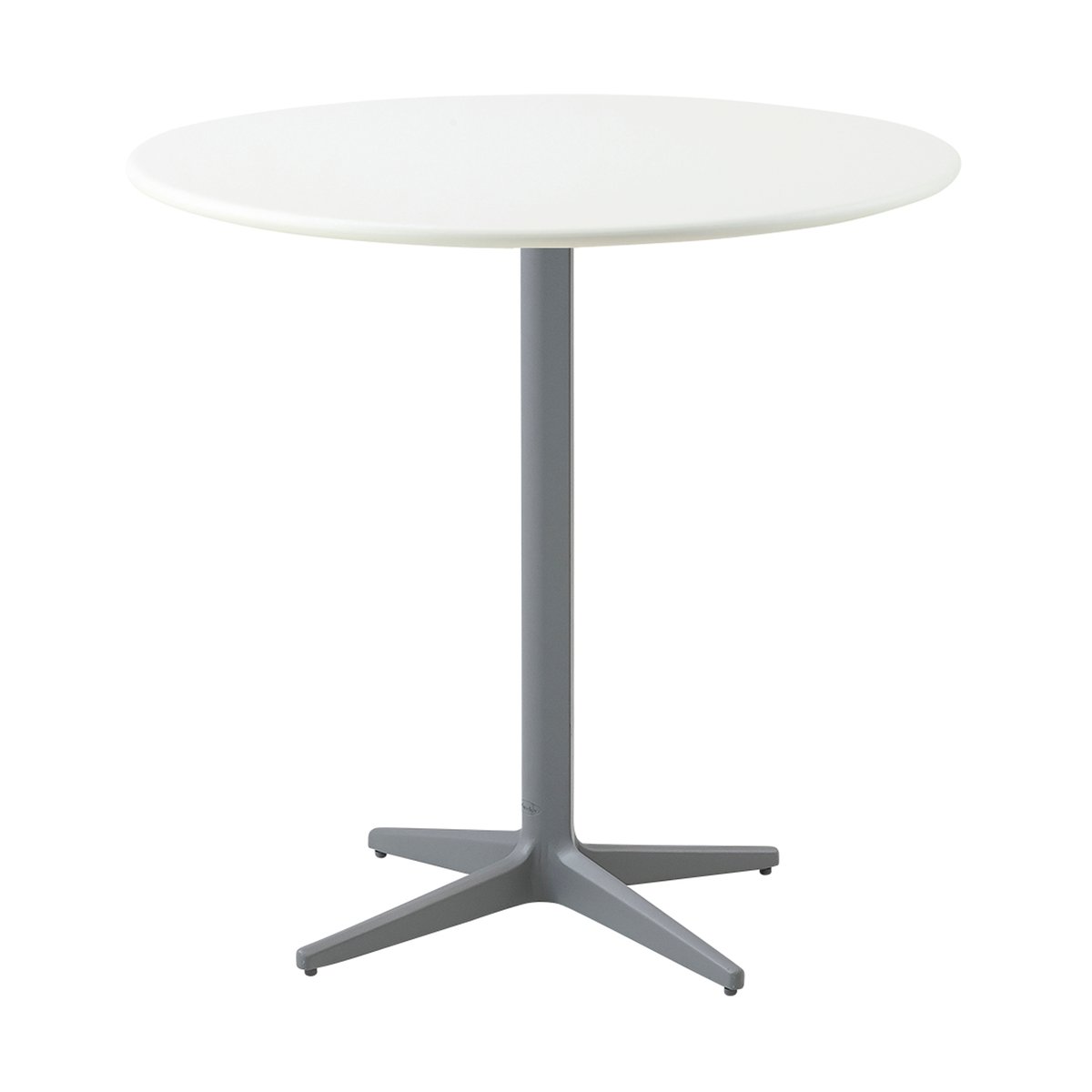 Cane-line Drop coffee table o60 cm White-light grey