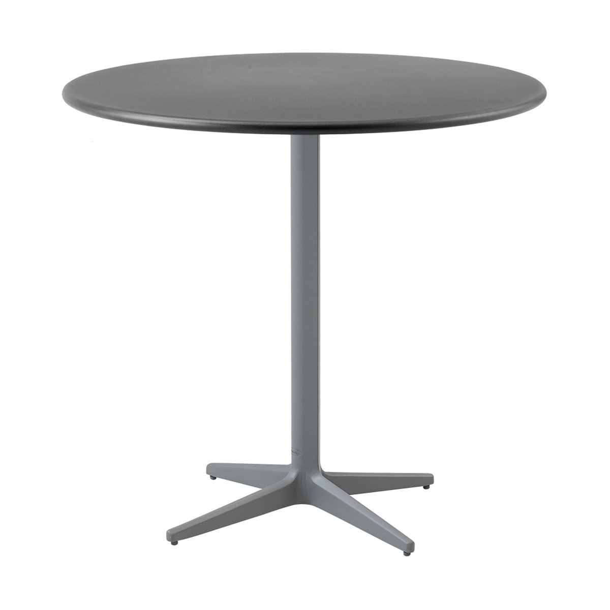 Cane-line Drop coffee table o80 cm Lava grey-light grey