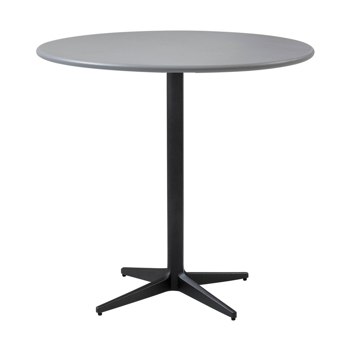 Cane-line Drop coffee table o80 cm Light grey-lava grey