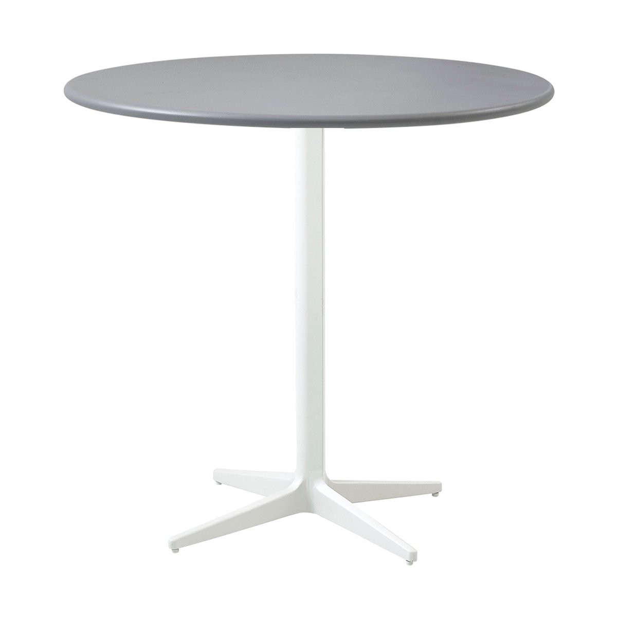 Cane-line Drop coffee table o80 cm Light grey-white