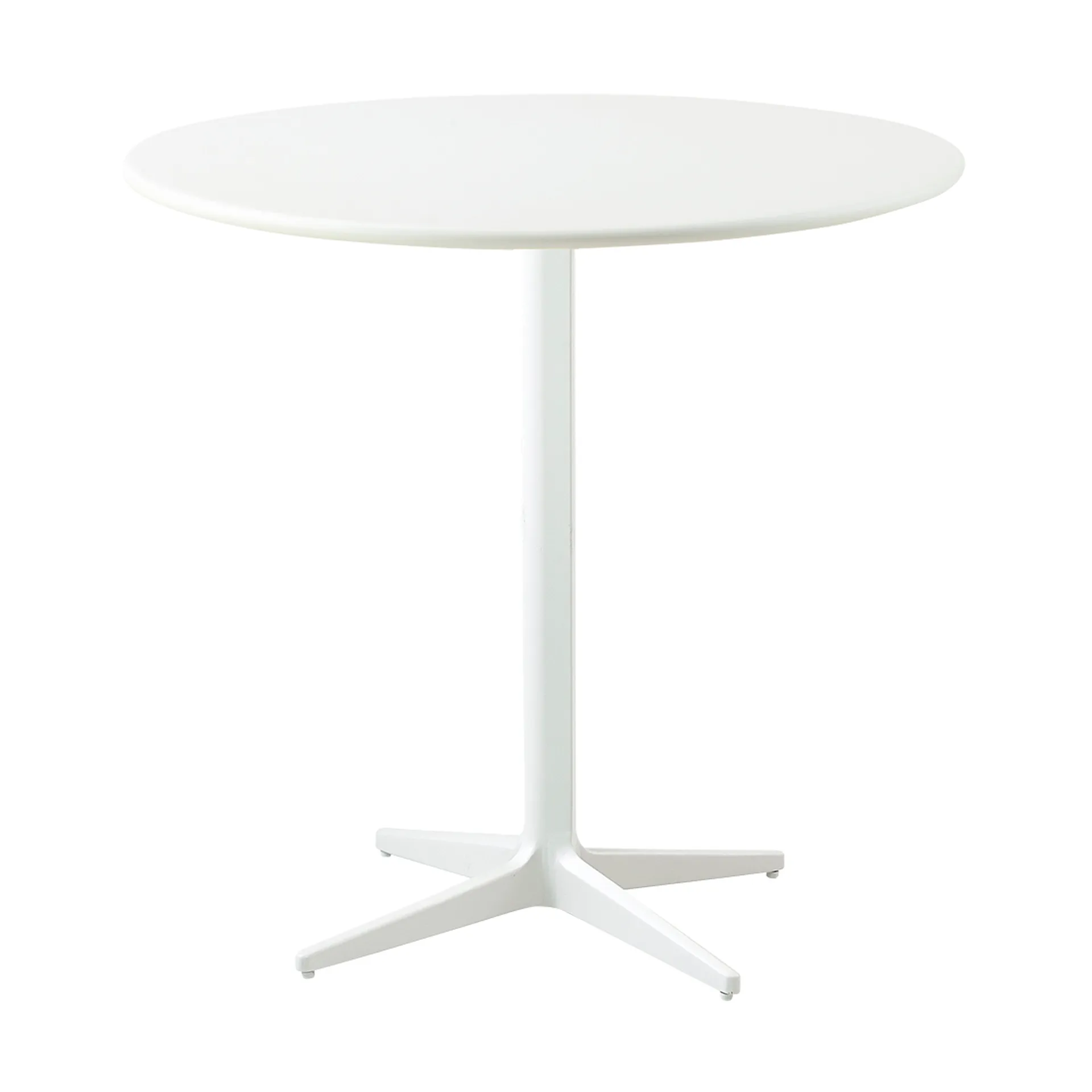 Drop coffee table Ø80 cm, White-white Cane-line