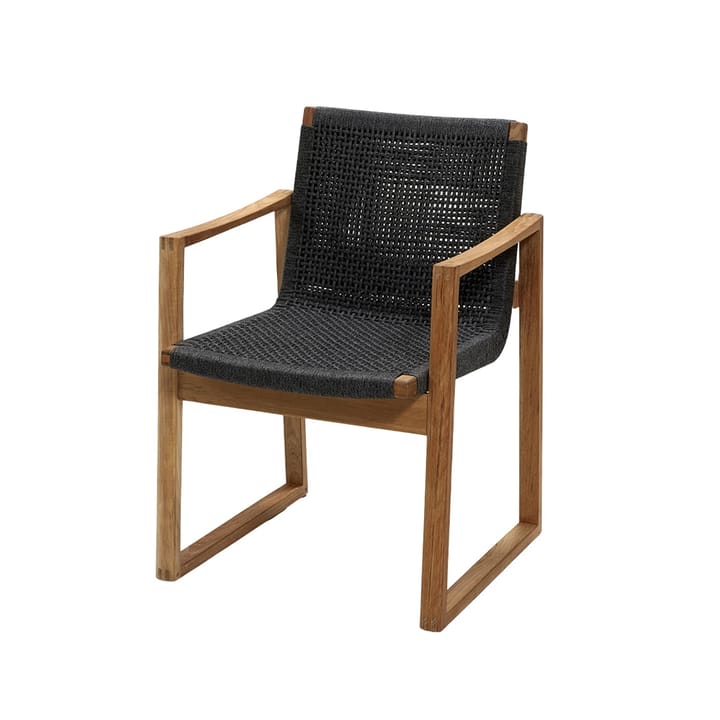 Endless armchair - Dark grey, teak frame - Cane-line