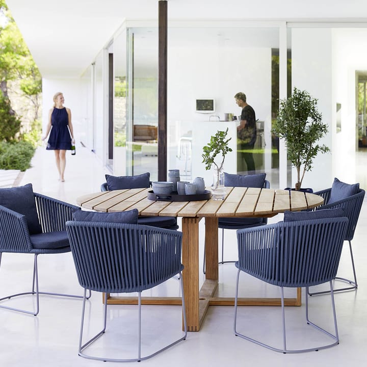 Endless dining table round teak, Ø170 cm Cane-line