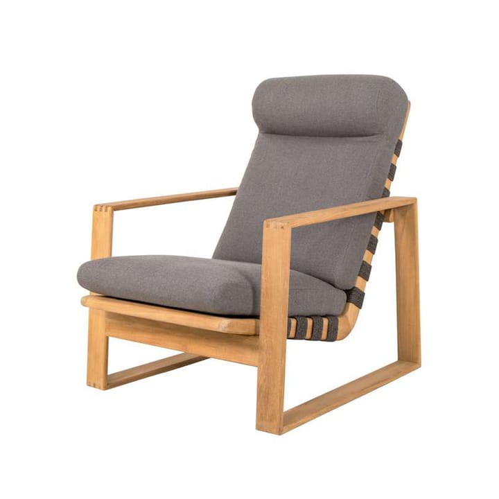 Endless Soft Highback armchair - Cane-Line airtouch grey, teak - Cane-line