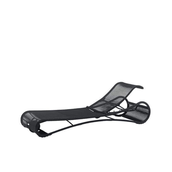 Escape sun lounger - Black - Cane-line