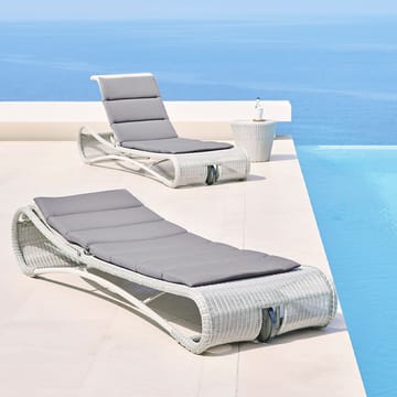 Escape sun lounger - Black - Cane-line