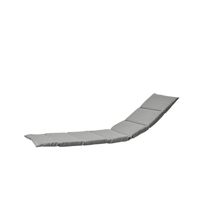 Escape sun lounger cushion - Cane-Line Natté grey - Cane-line