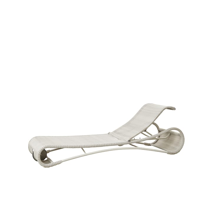 Escape sun lounger - White grey - Cane-line