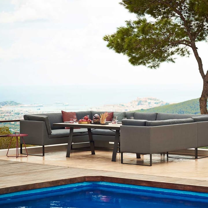 Flex modular sofa, Grey, right, incl. cushions Cane-line