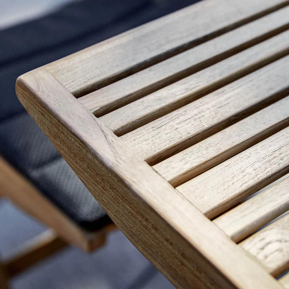 Flip folding table 80x80x72.5 cm, Teak Cane-line