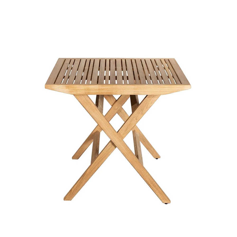 Flip folding table 80x80x72.5 cm, Teak Cane-line