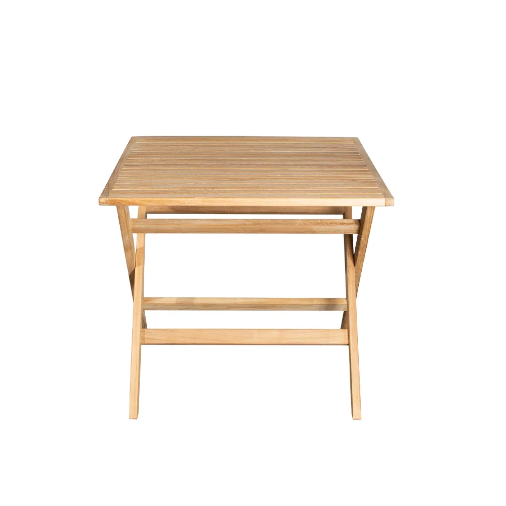 Flip folding table 80x80x72.5 cm, Teak Cane-line