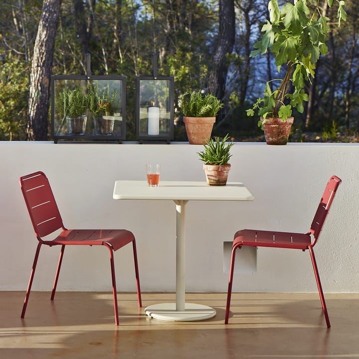 Go coffee table 75x75 cm, Vit-vit Cane-line