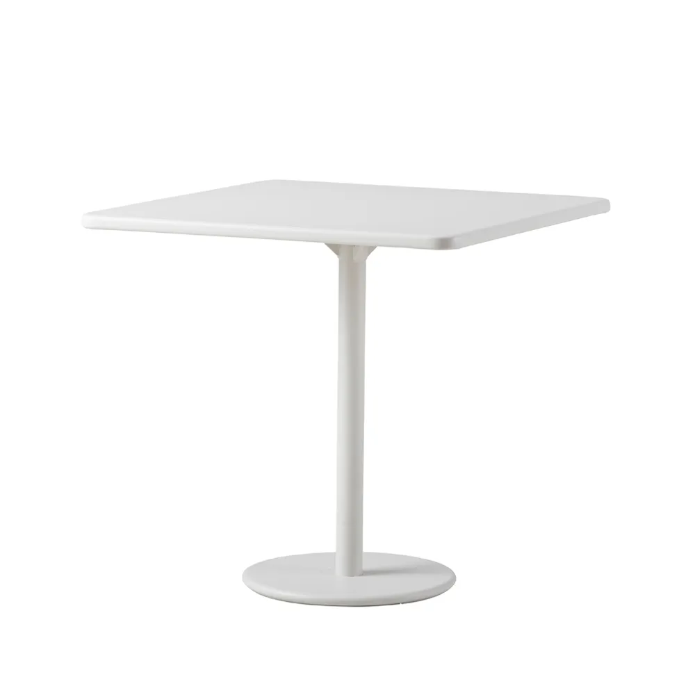 Go coffee table 75x75 cm, Vit-vit Cane-line