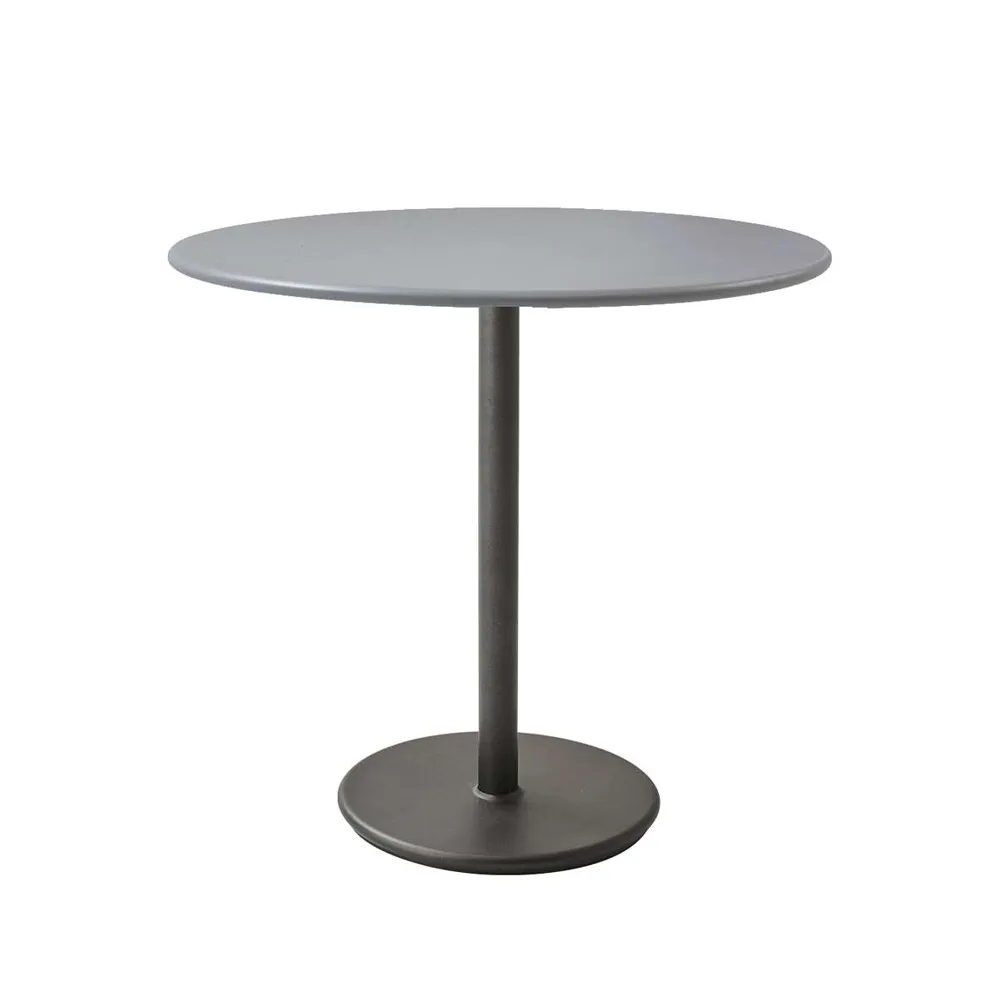 Go coffee table Ø80 cm, Light grey-lava grey Cane-line
