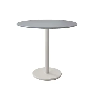 Go coffee table Ø80 cm - Light grey-white - Cane-line
