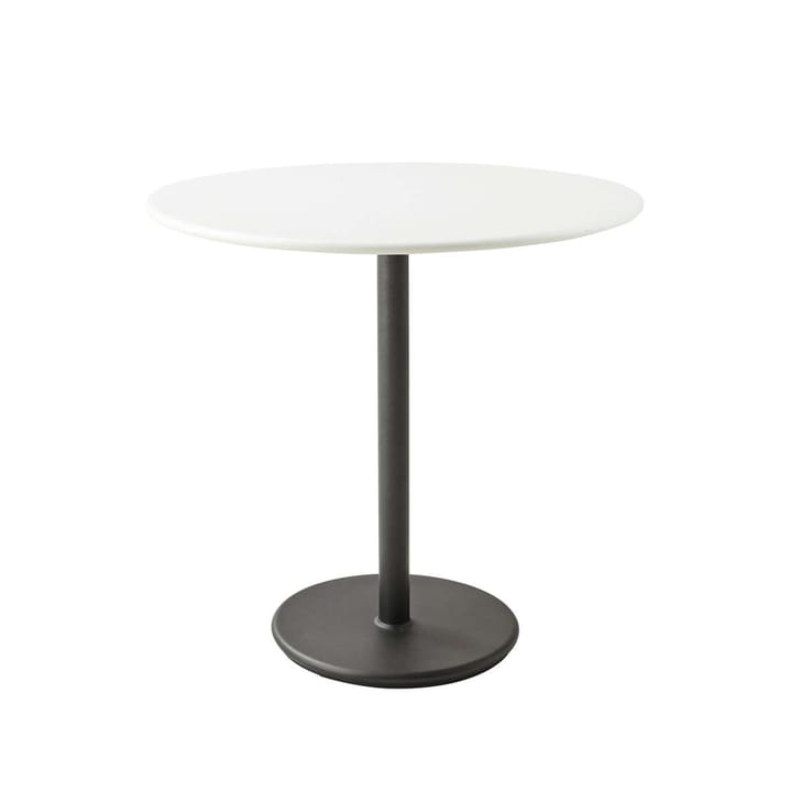 Go coffee table Ø80 cm - White-lava grey - Cane-line