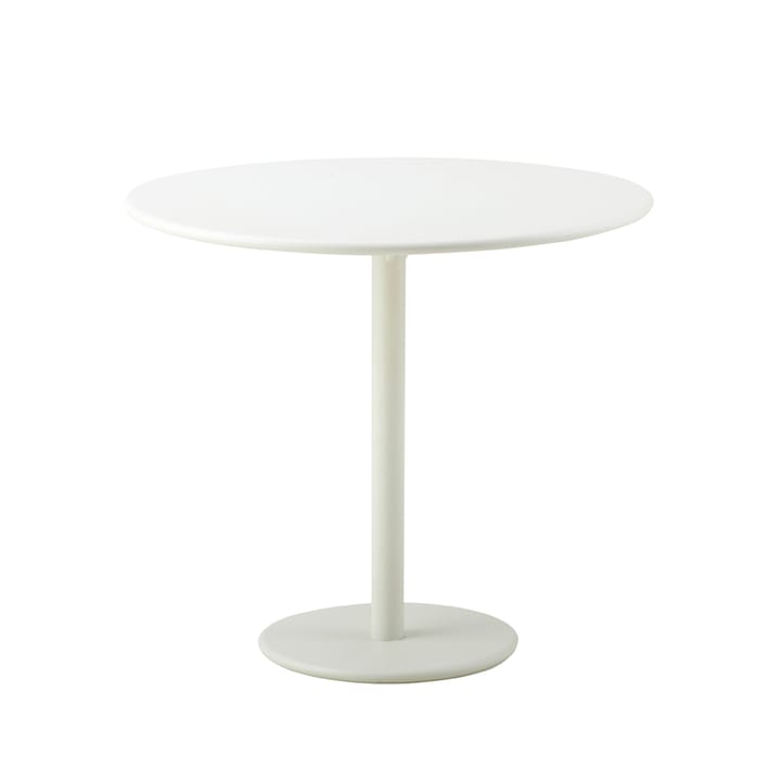 Go coffee table Ø80 cm - White-white - Cane-line