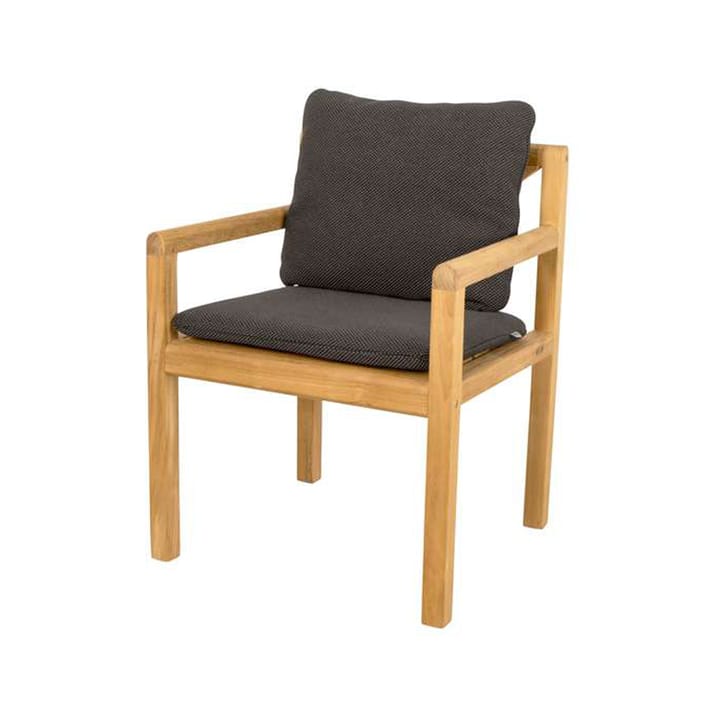 Grace chair - Cane-Line focus dark grey, teak - Cane-line