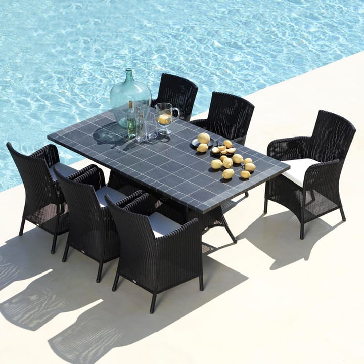 Hampstead armchair weave, Black Cane-line