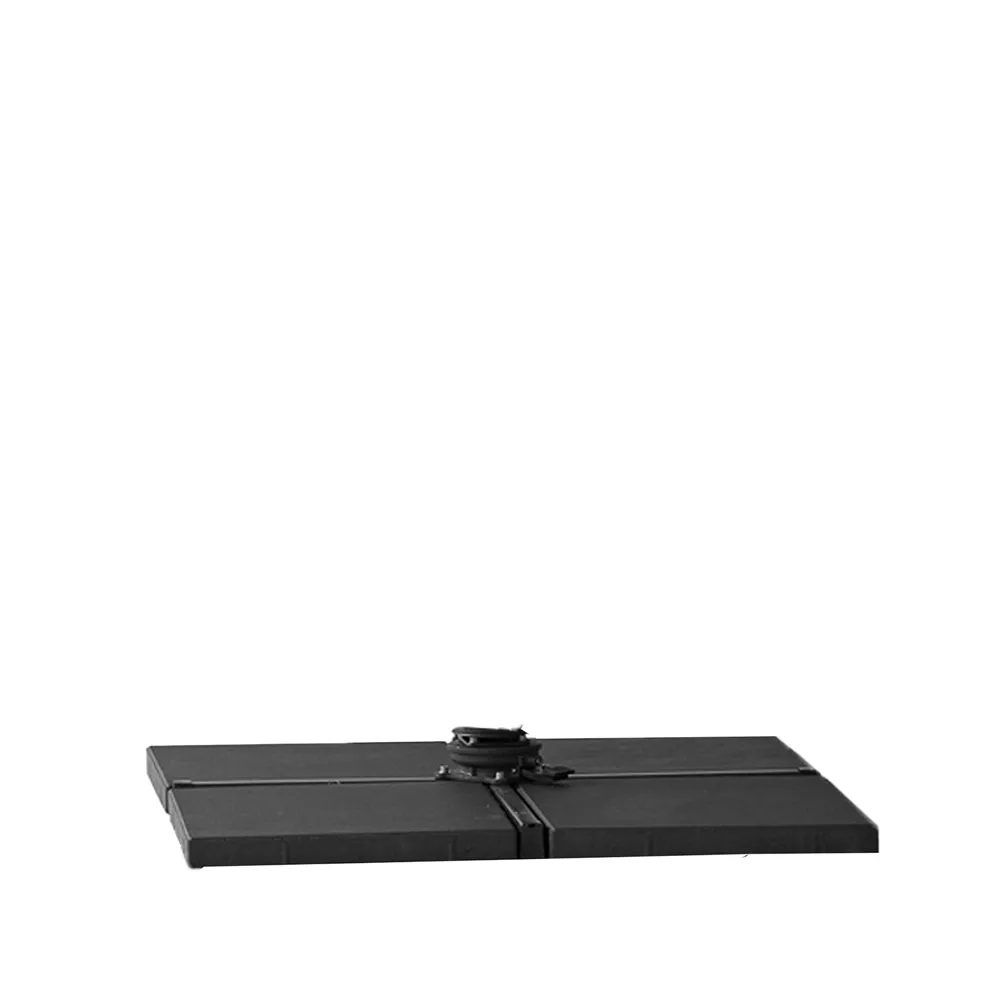 Cane-line Hyde Luxe parasol base Concrete | Scandinavian Design | Black