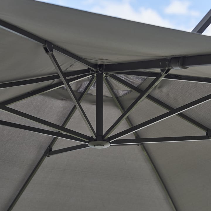Hyde Luxe Tilt parasol 300x300 cm - Anthracite - Cane-line