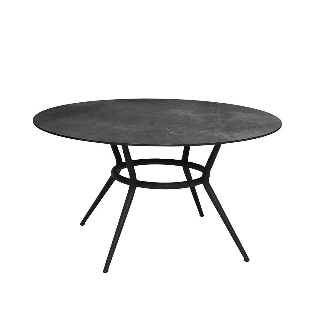 Joy dining table round, Dark grey-lava grey Ø144 cm Cane-line