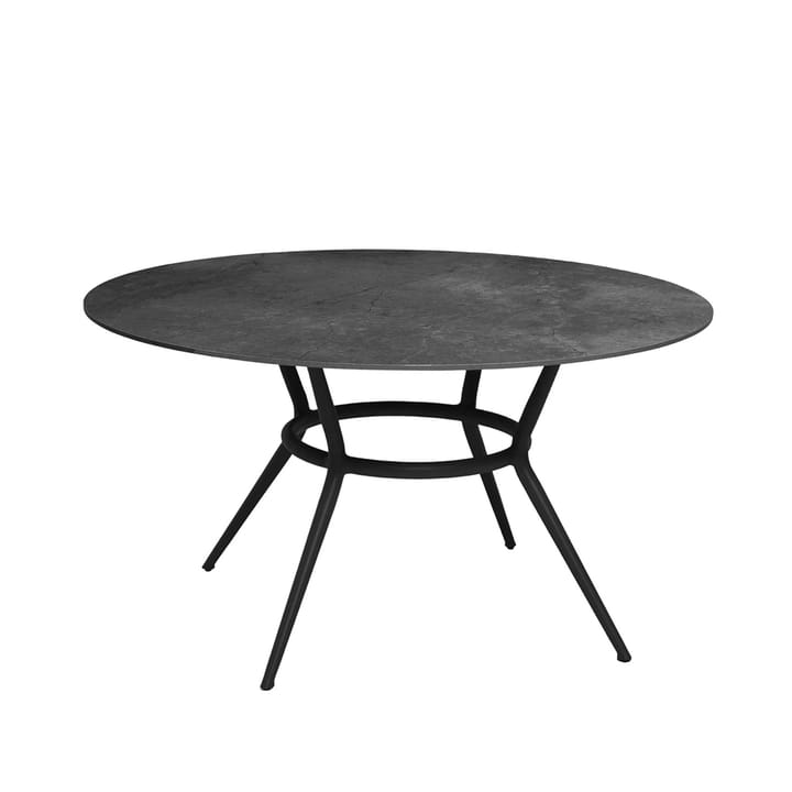 Joy dining table round - Fossil black-lava grey Ø144 cm - Cane-line