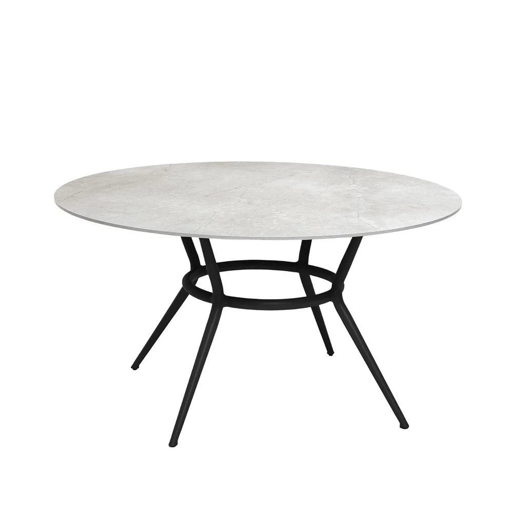 Cane-line Joy dining table round Fossil grey-lava grey o144 cm