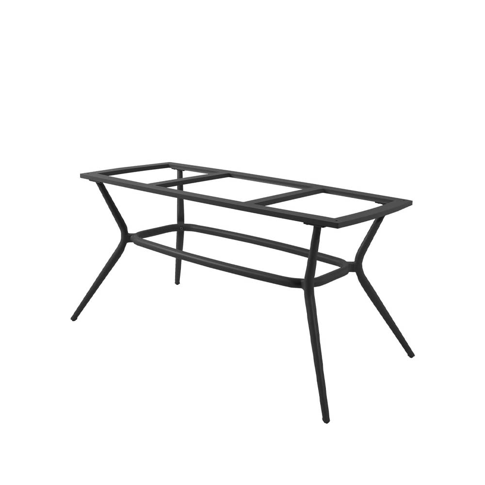 Cane-line Joy table base 180x90x71 cm Lava grey | Scandinavian Design | Garden tables | Grey