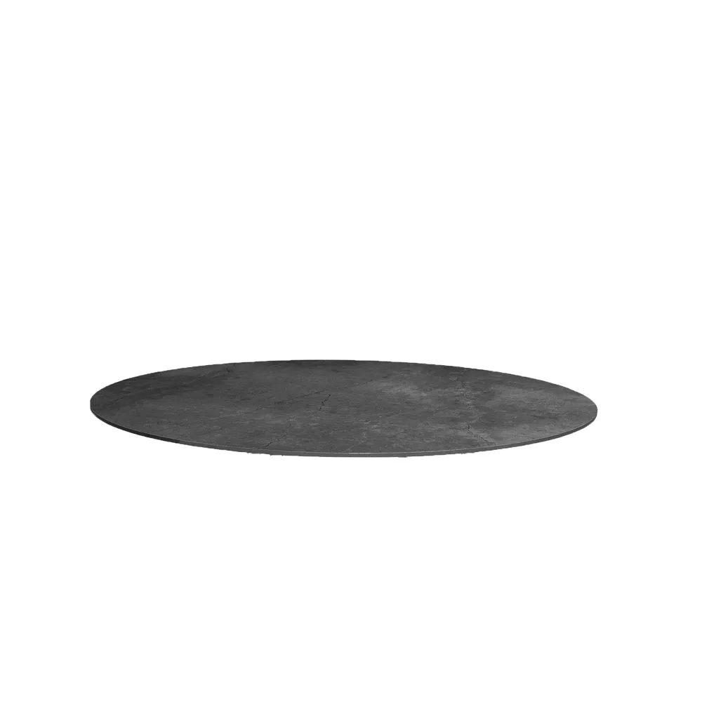 Cane-line Joy/Aspect tabletop o144 cm Fossil black | Scandinavian Design | Garden tables | Black