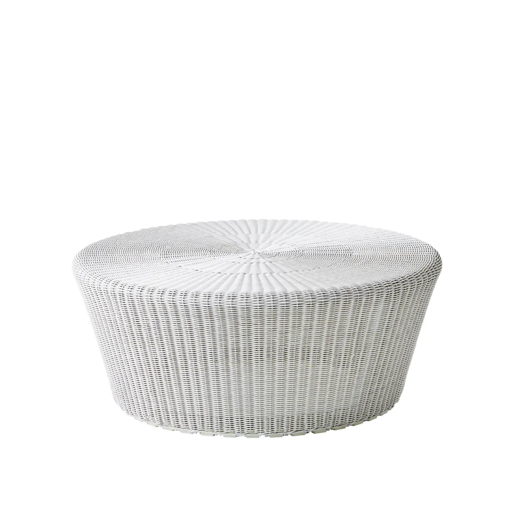 Cane-line Kingston footstool White grey | Scandinavian Design | White