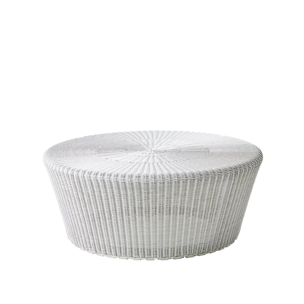 Cane-line Kingston footstool White grey | Scandinavian Design | White